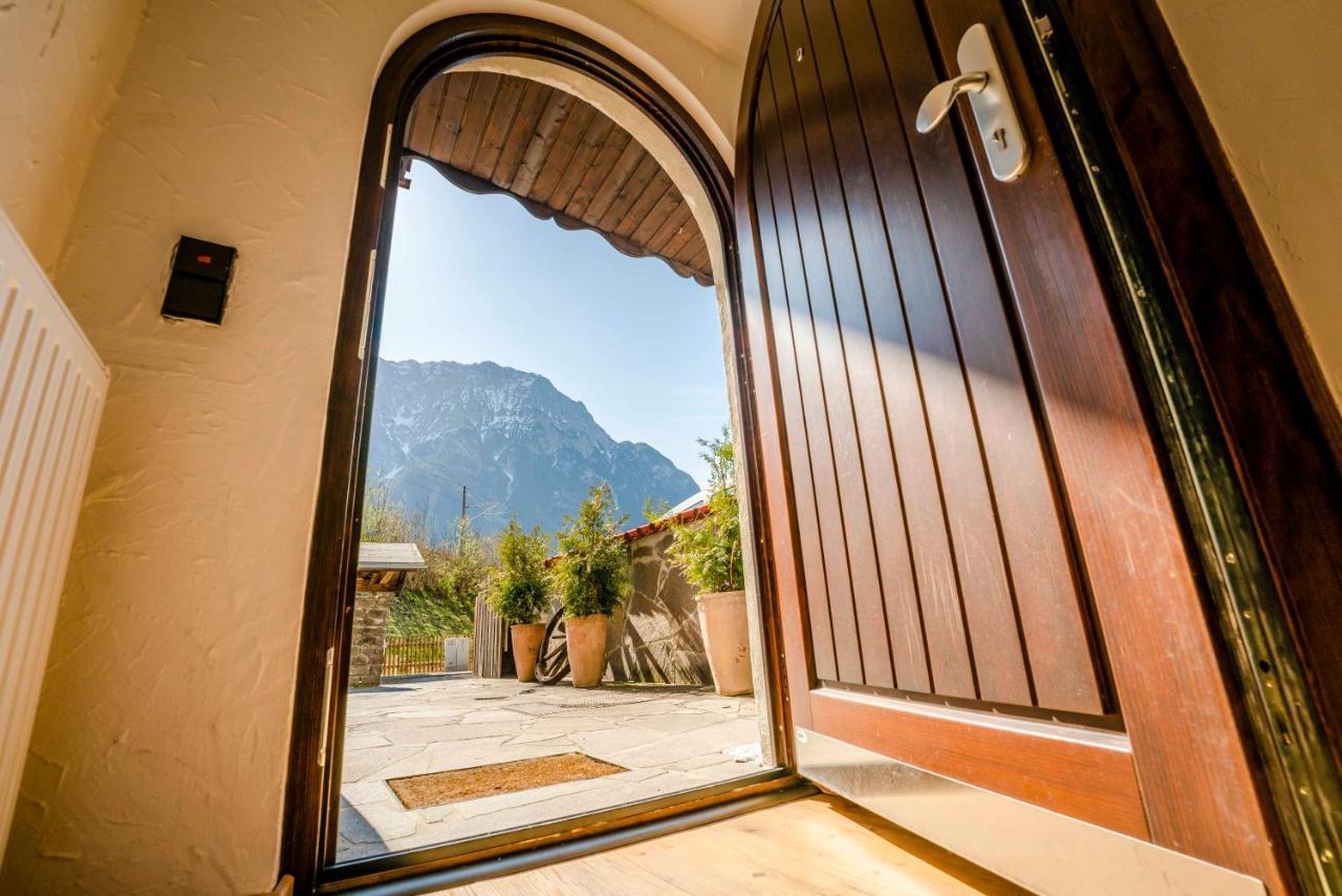 Ferienwohnung Linderspitzblick Mittenwald Exterior photo